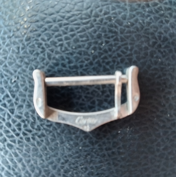 White gold watch band hasp from Cartier - Picture 2 of 4